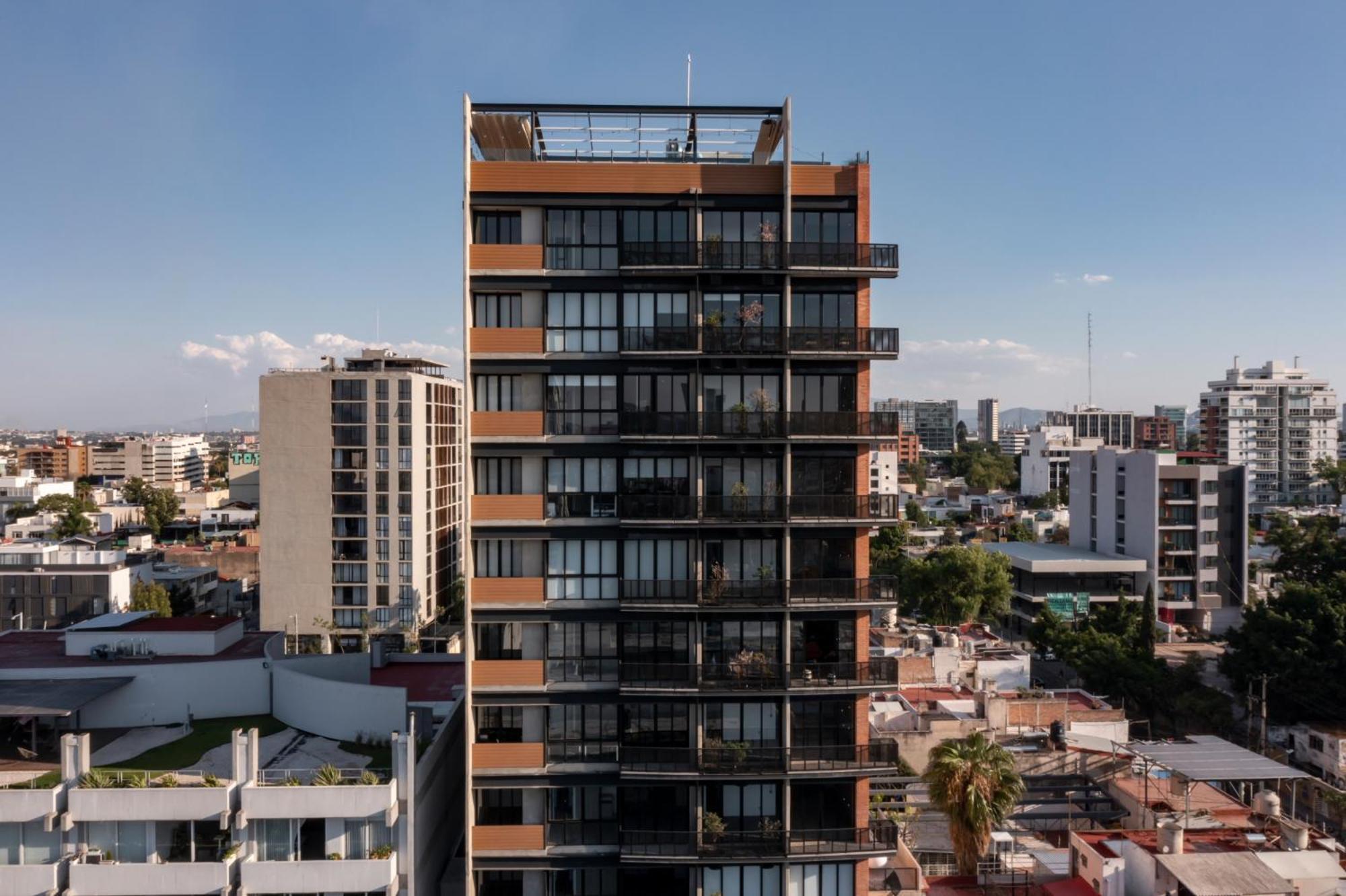 Galeria Flat Rooftop Pool Witgdl Guadalajara Eksteriør bilde