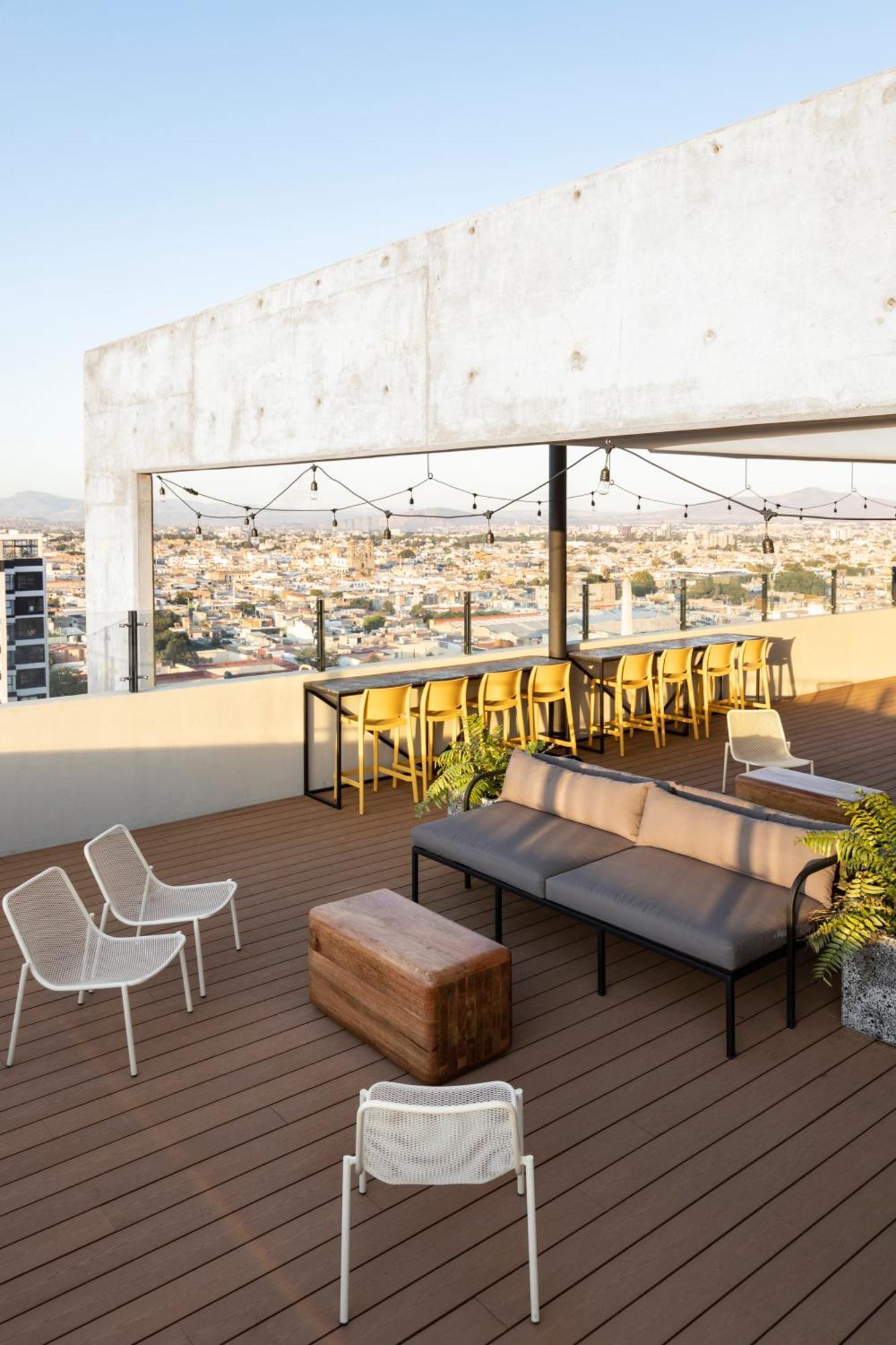 Galeria Flat Rooftop Pool Witgdl Guadalajara Eksteriør bilde